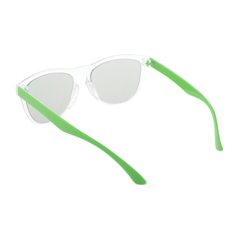 Ochelari de soare cu design unic CreaSun Verde măr