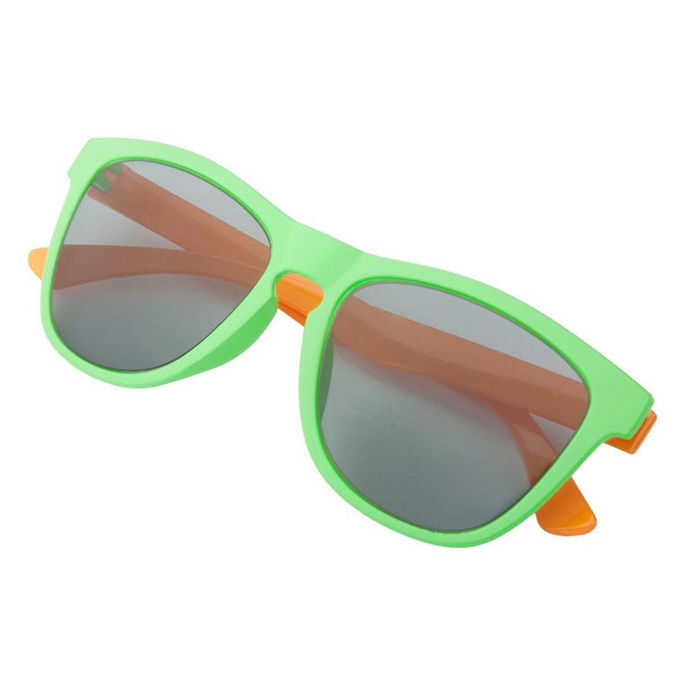 Ochelari de soare cu design unic CreaSun verde deschis