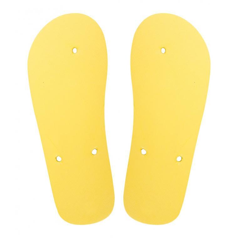 Papuci de plajă personalizați CreaSlip galben