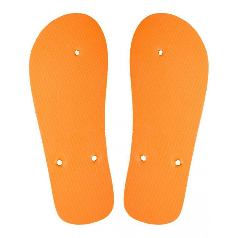 Papuci de plajă personalizați CreaSlip portocaliu