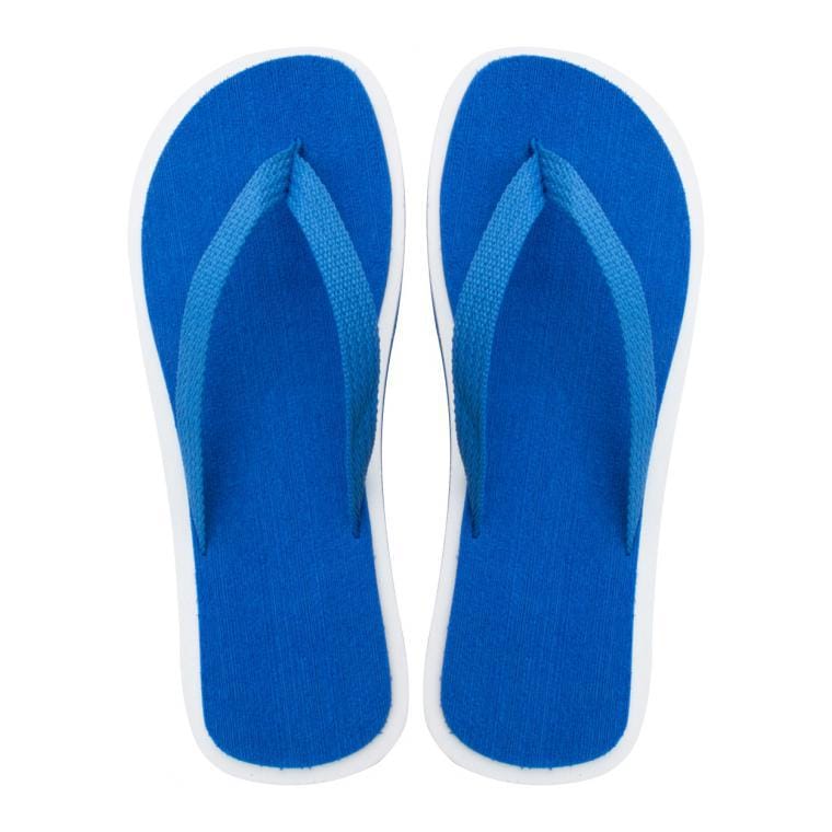 Papuci de plajă Malibu albastru alb 42-44