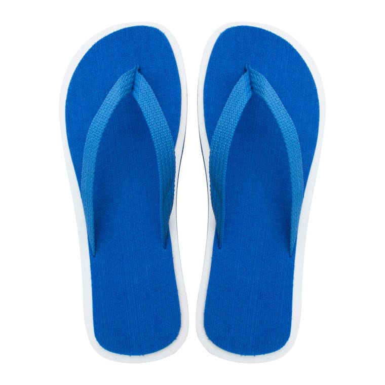 Papuci de plajă Malibu albastru alb 36-38