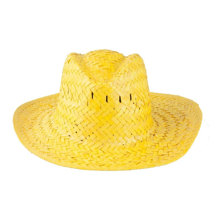 Pălărie paie Splash galben