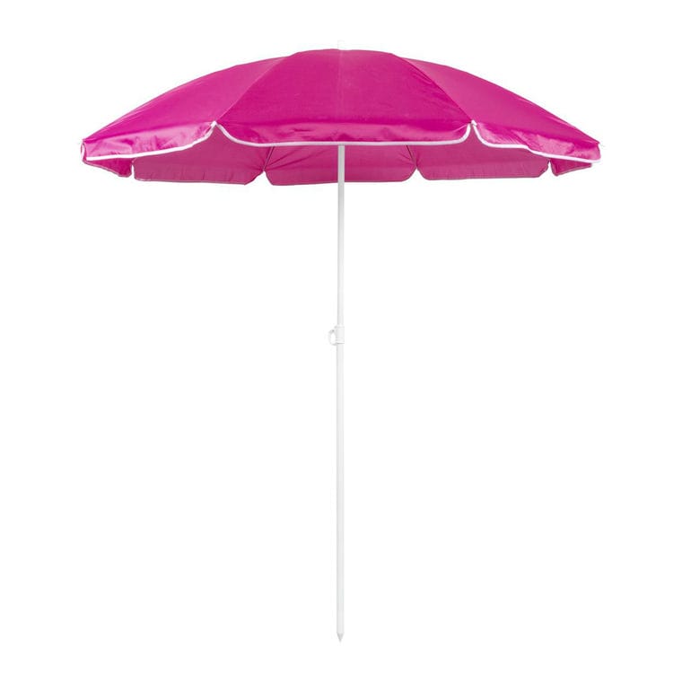 Umbrelă de plajă Mojacar roz alb