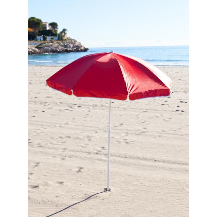 Umbrelă de plajă Kuramo roșu alb