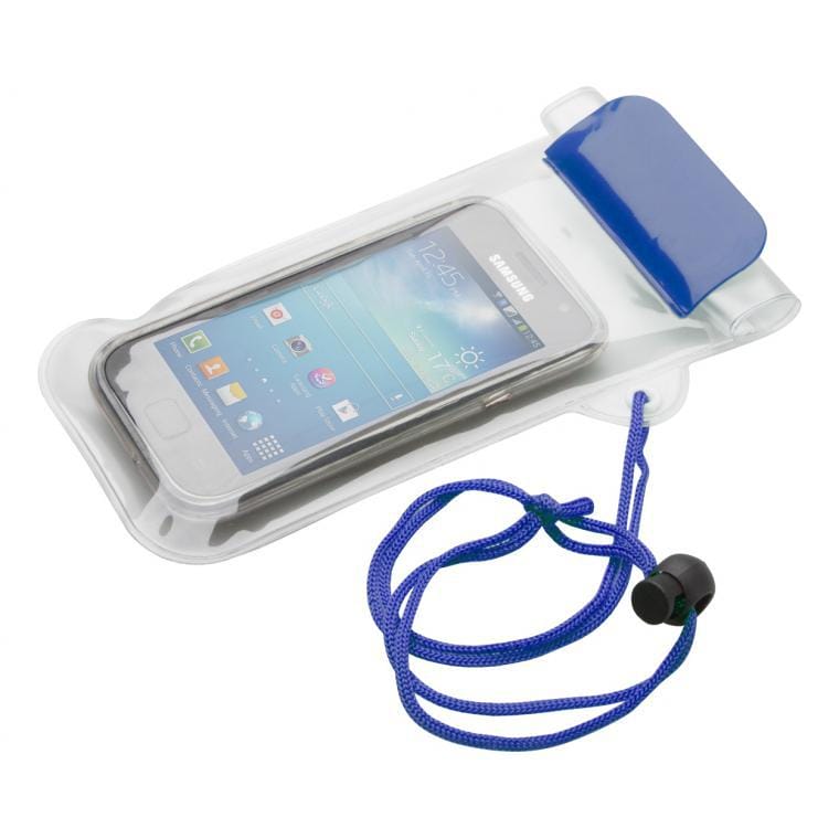 Recipient impermeabil Wapro albastru închis transparent