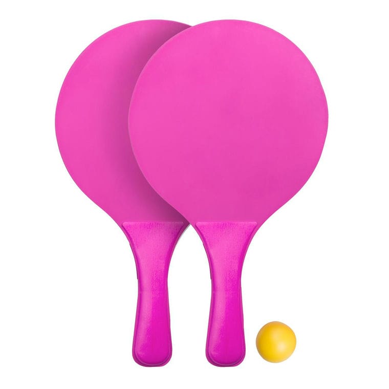 Set tenis de plajă Faluk roz