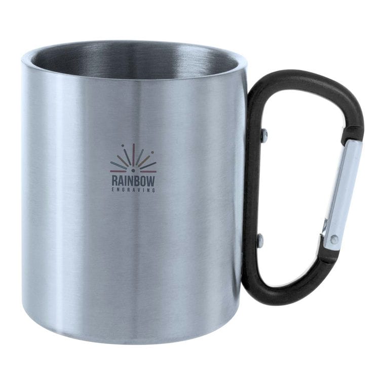 Cană din oțel inoxidabil Cadisha negru argintiu