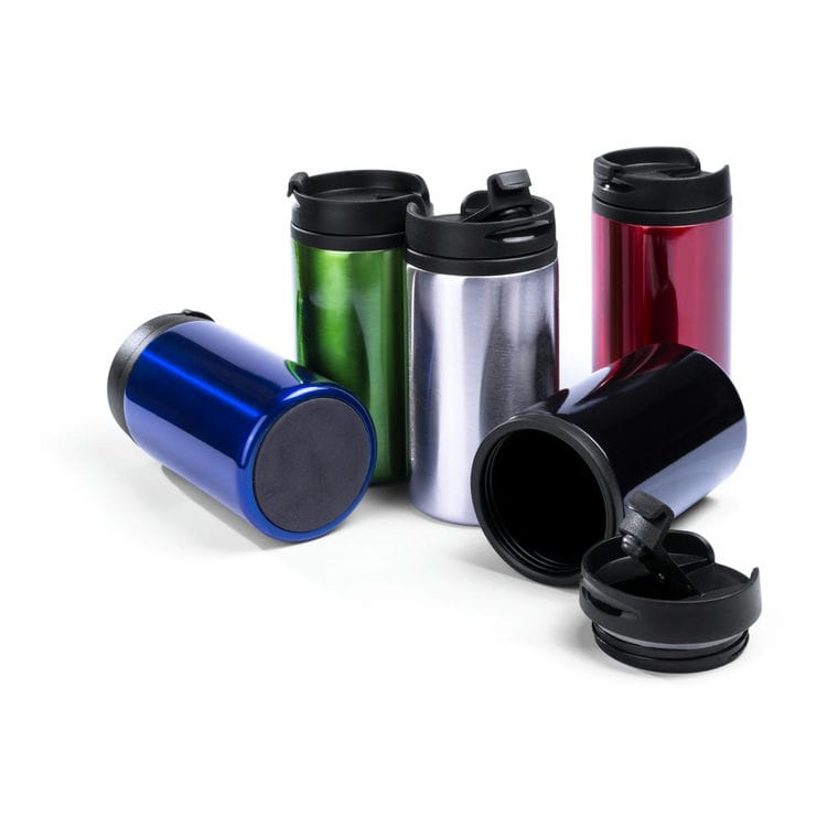 Cană termoizolantă Citrox verde negru