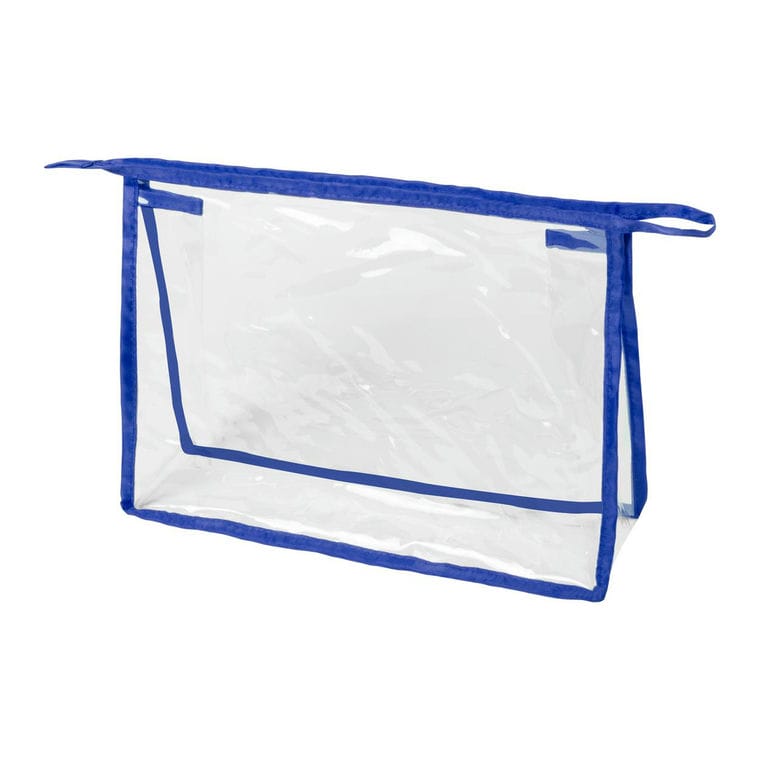Geantă cosmetice Losut transparent albastru