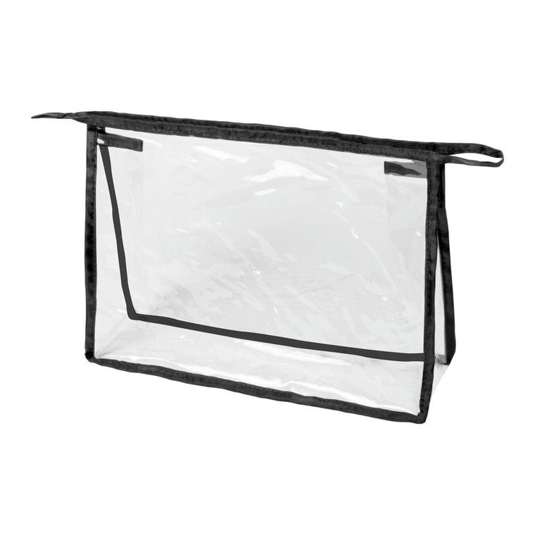 Geantă cosmetice Losut transparent negru