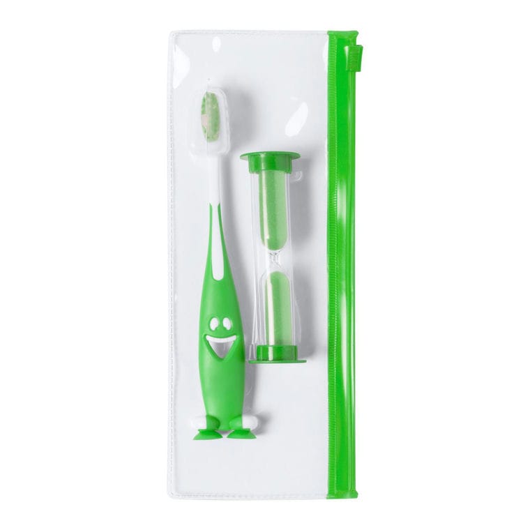 Set periuță de dinți Toothie Verde