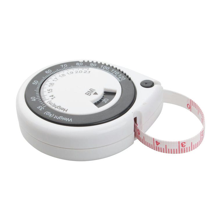 Ruletă croitorie FitTape Alb