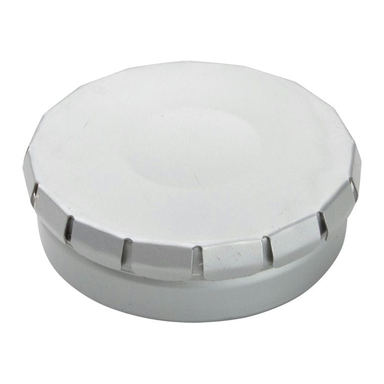 Cutie bomboane mentolate Click argintiu