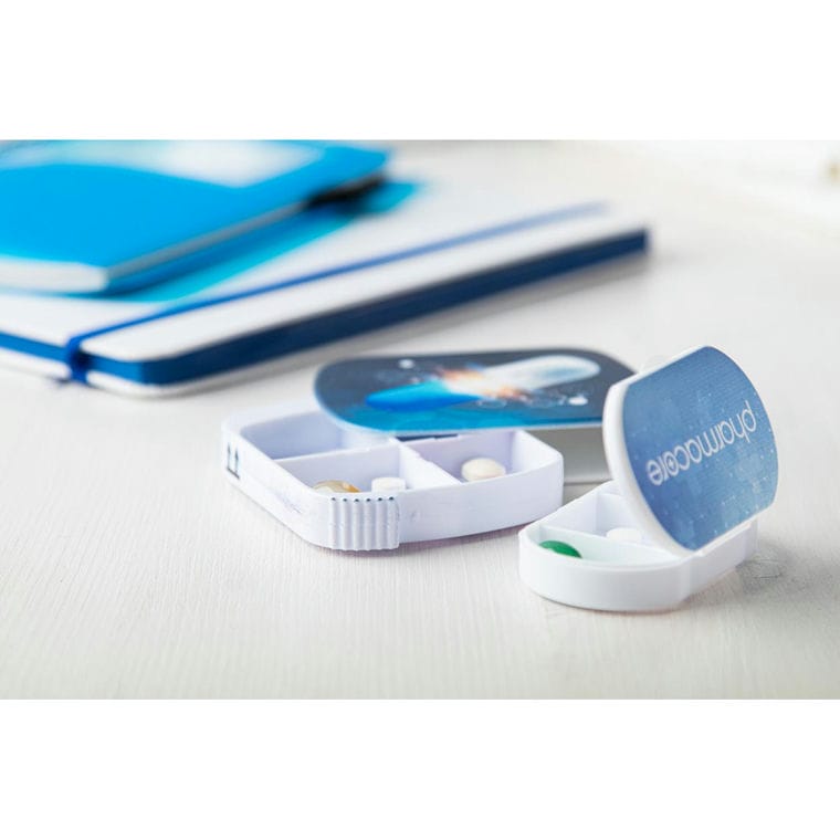 Cutie pentru medicamente Tripill alb