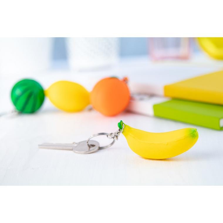 Breloc antistres Fruty galben