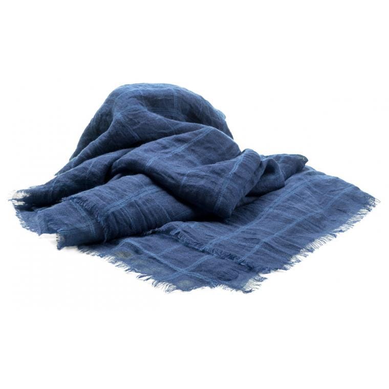 Eșarfă Mirtox albastru închis