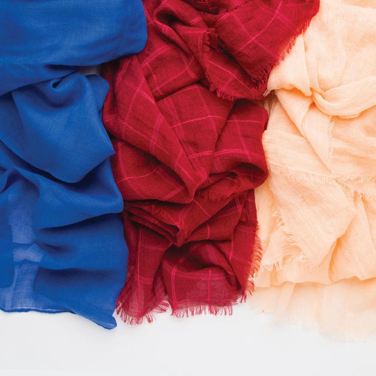 Eșarfă Mirtox bordo