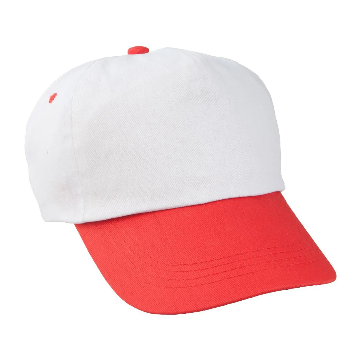 Șapcă baseball Sport alb roșu