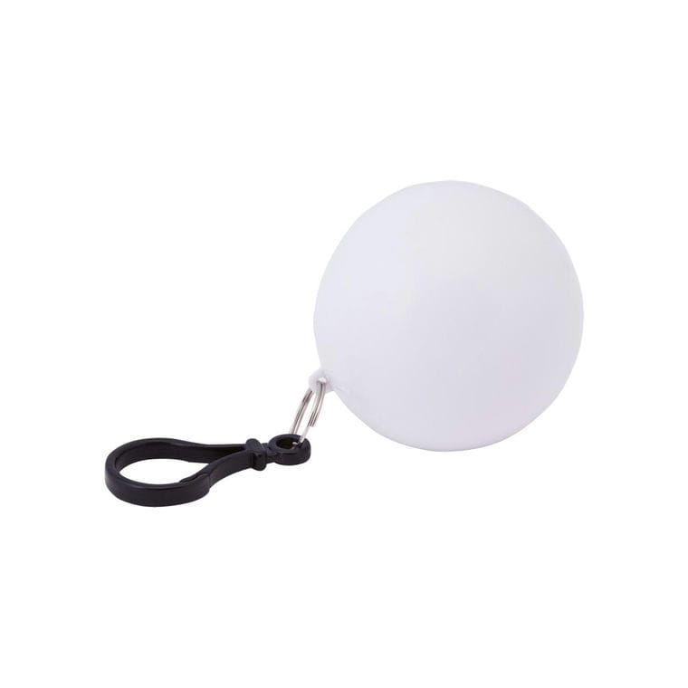 Breloc poncho Aegis Alb