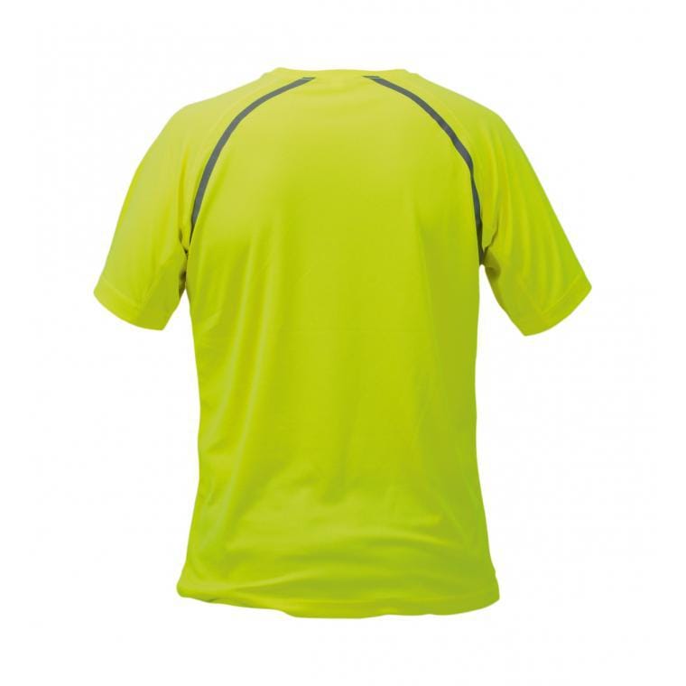 Tricou Fleser galben fosforescent gri închis L