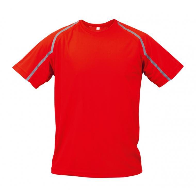 Tricou Fleser roșu gri M