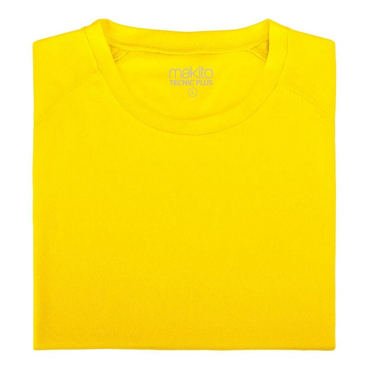 Tricou adulți Endura galben XL