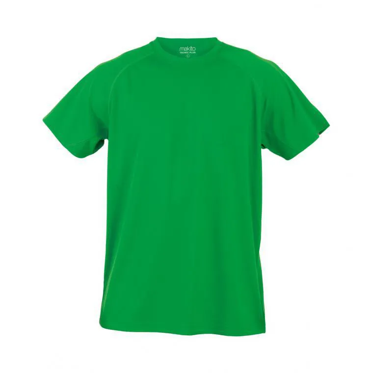 Tricou adulți Tecnic Plus T verde L