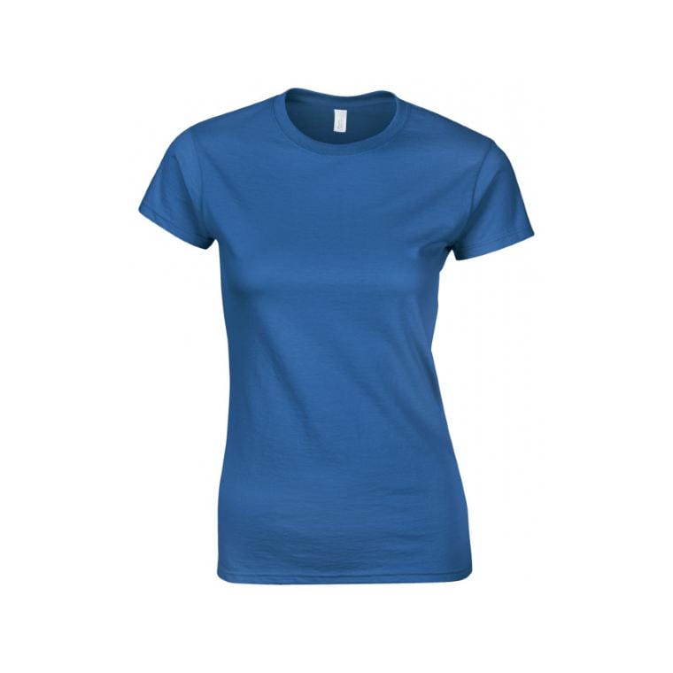 Tricou damă Softstyle Lady albastru XL