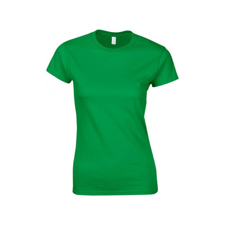 Tricou damă Softstyle Lady verde XL