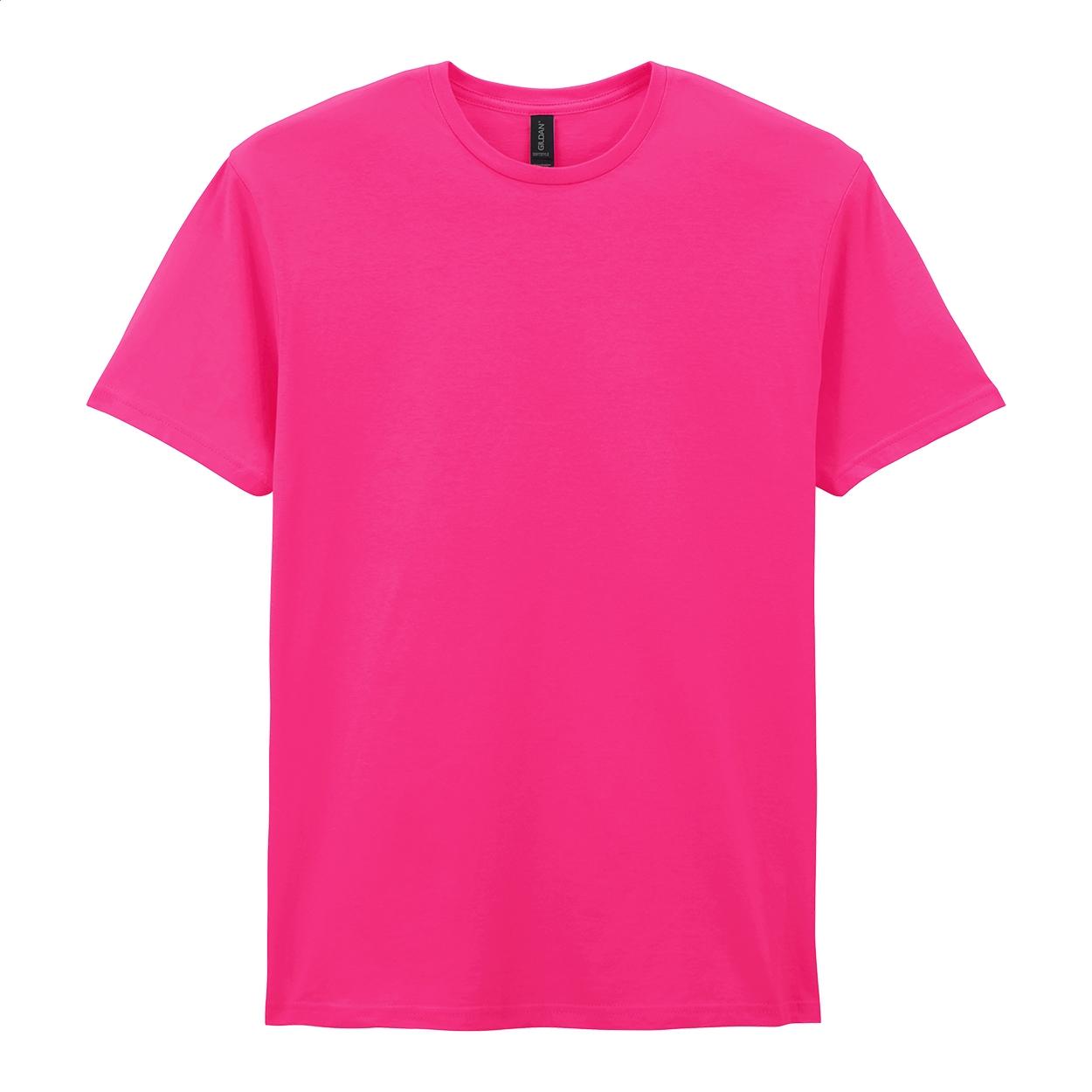 Tricou bărbați Softstyle Man roz închis