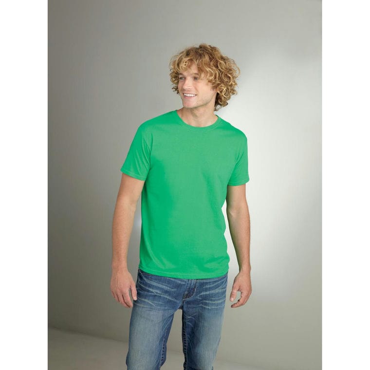 Tricou bărbați Softstyle Man verde XXL