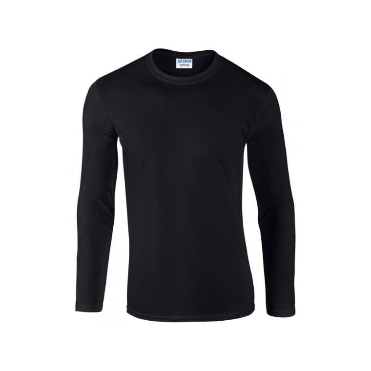 Bluză Softstyle Long Sleeve negru XL