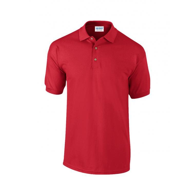 Tricou polo adulți Ultra Cotton roșu L