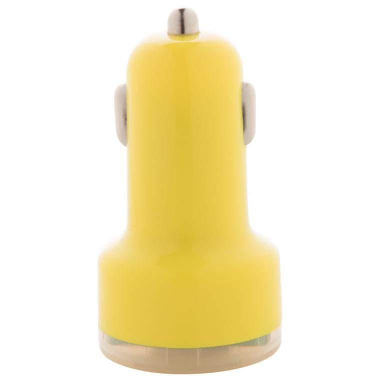 Încărcător auto Denom galben