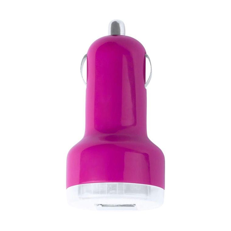 Încărcător auto Denom roz