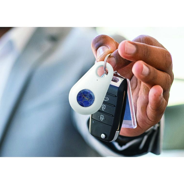 Dispozitiv căutare chei prin bluetooth Spotit alb