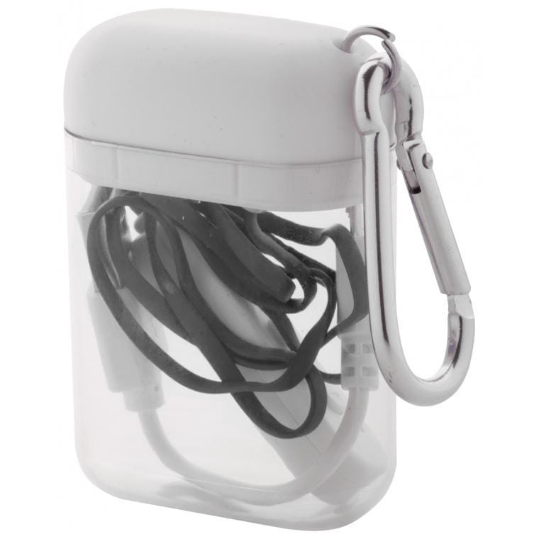 Căști Stepek negru alb