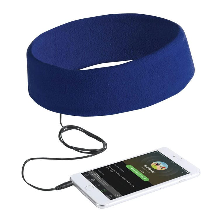 Bentiță cu căști Markiz albastru