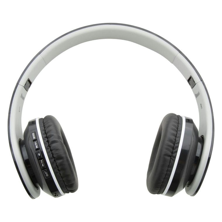 Căști cu bluetooth Tempo negru alb