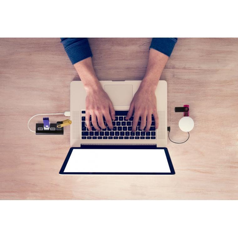 Hub USB Niyel negru alb