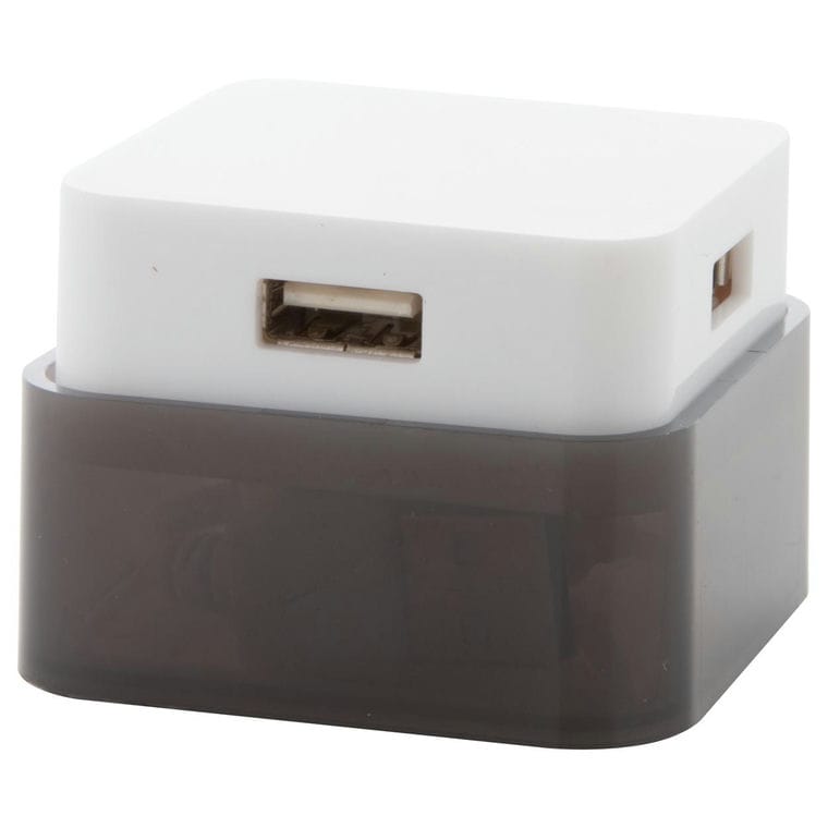 Hub USB Dix negru alb