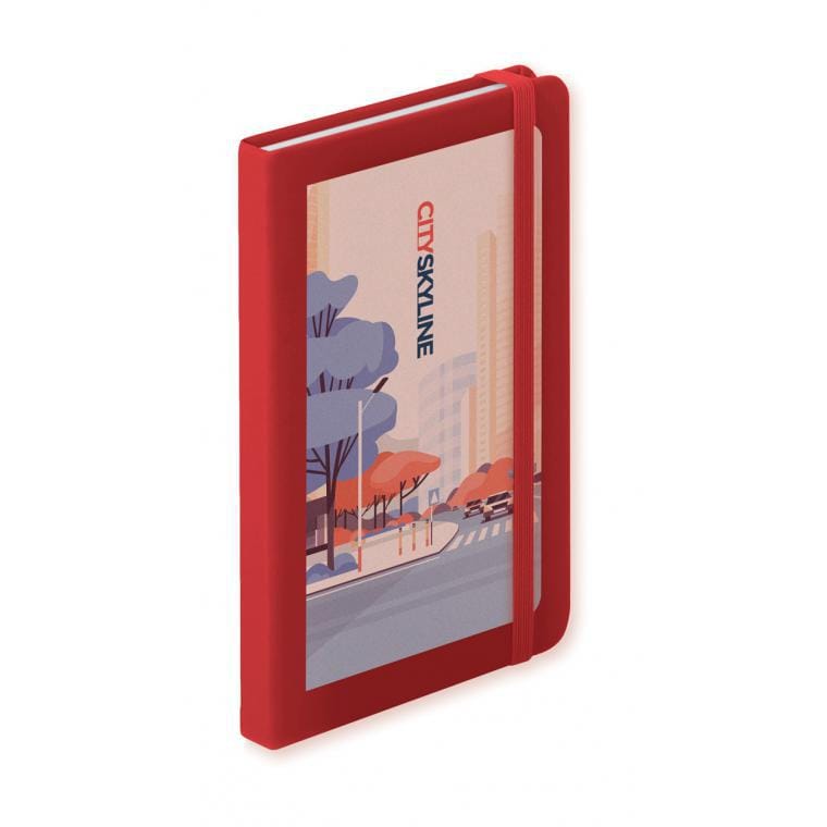 Carnețel Nopuk Line A6 roșu