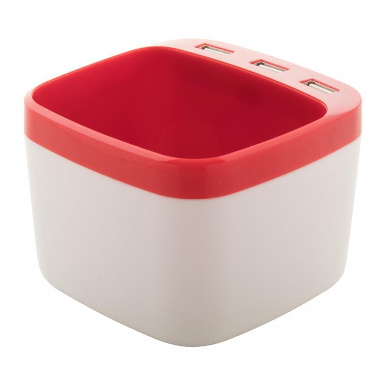 Suport pixuri Warger roșu alb