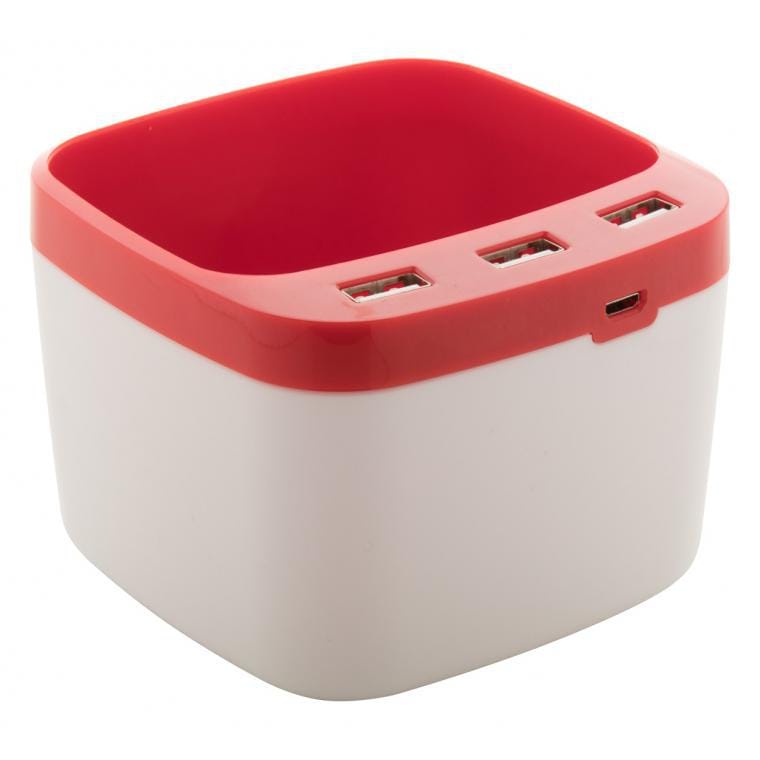 Suport pixuri Warger roșu alb