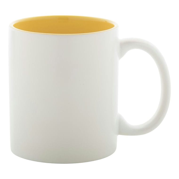 Cană Revery alb galben