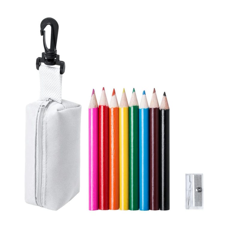 Set creioane colorate Migal Alb