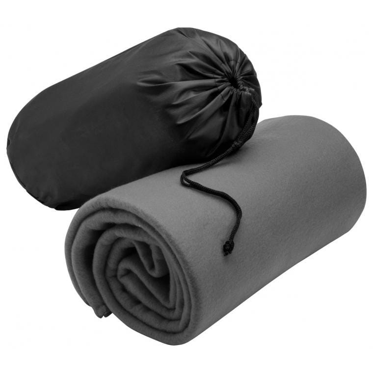 Pătură fleece Thiago gri închis