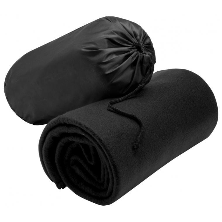 Pătură fleece Thiago negru