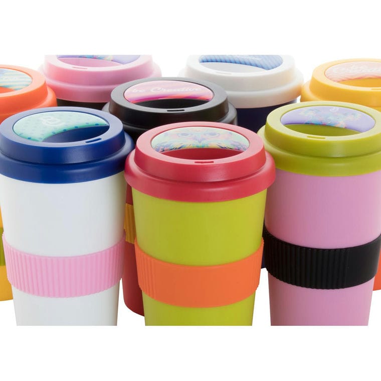 Cană termoizolantă personalizată CreaCup multicolor